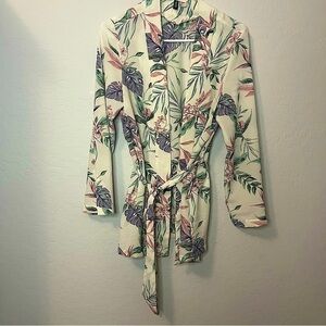 Women’s open Front Cardigan / Blazer with tie